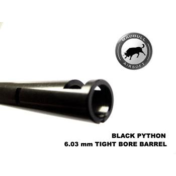 Barrel Tight Bore 6.03id Black Python 407mm Madbull