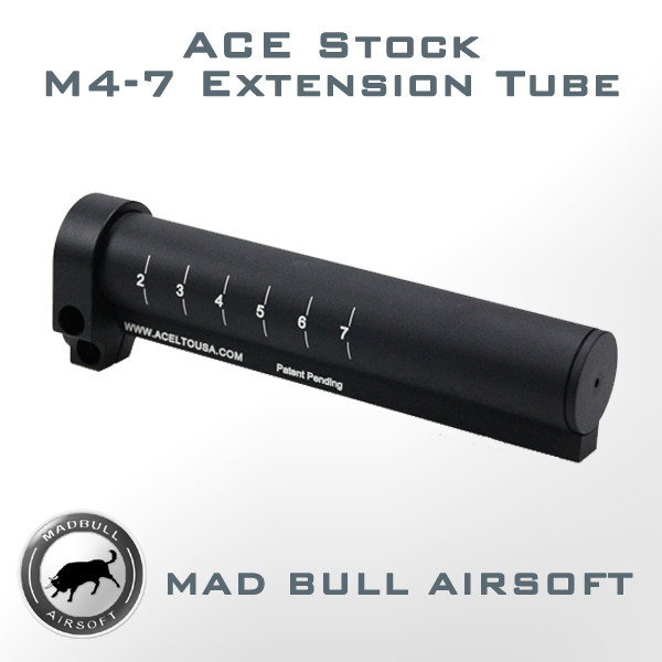 Buffer Tube  Stock M4-7 Extension Tube ACE