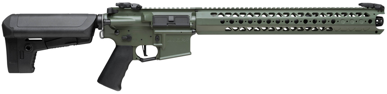 Replica de Airsoft Krytac War Sport Licensed LVOA-C M4 Carbine  (Model: Foliage Green)